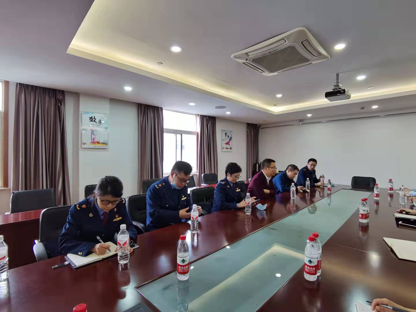 杭州市市場監(jiān)管局蒞臨錢江商城 視察指導知識產(chǎn)權(quán)保護工作